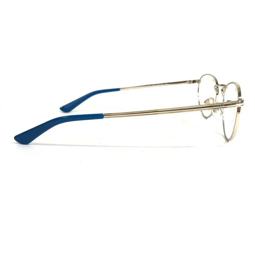 Vogue Eyeglasses Frames VO4084 848 White Gold Round Full Rim 50-20-135